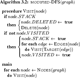 \begin{figure}\vspace{-5pt}
\par\begin{center}
\begin{pseudocode}{modified-DFS}...
...Visit}{node}
\ENDMAIN\\
\end{pseudocode}\end{center}\vspace{-35pt}
\end{figure}