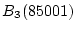 $B_{3}(85001)$