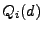 $Q_i(d)$