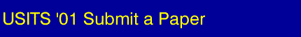 USITS '01 Paper Submission