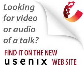 new USENIX video graphic