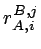 $r_{A,i}^{B,j}$