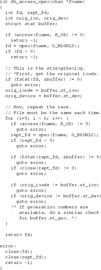 \begin{figure}\verbatiminput{dean-code}\end{figure}