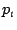 $p_{\scriptscriptstyle l}$