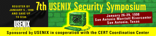 Security '98 Symposium