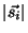 $\vert\vec{s_i}\vert$