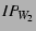 $IP_{W_2}$