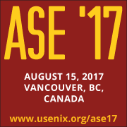 ASE '17