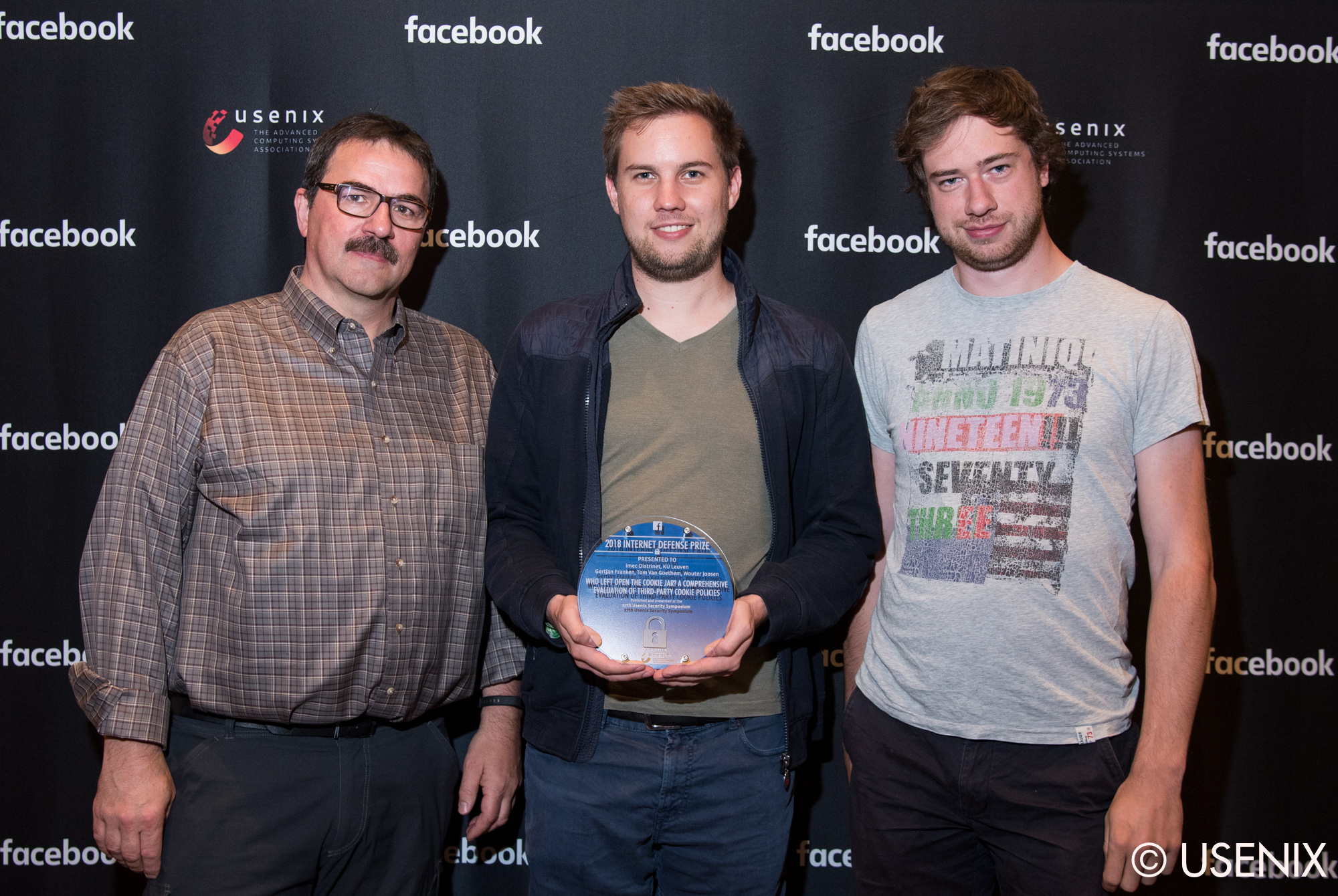 Gertjan Franken, Tom Van Goethem and Wouter Joosen, 1st Place, Internet Defense Prize
