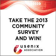 2013 USENIX Community Survey