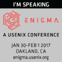 Enigma 2017 I'm Speaking button