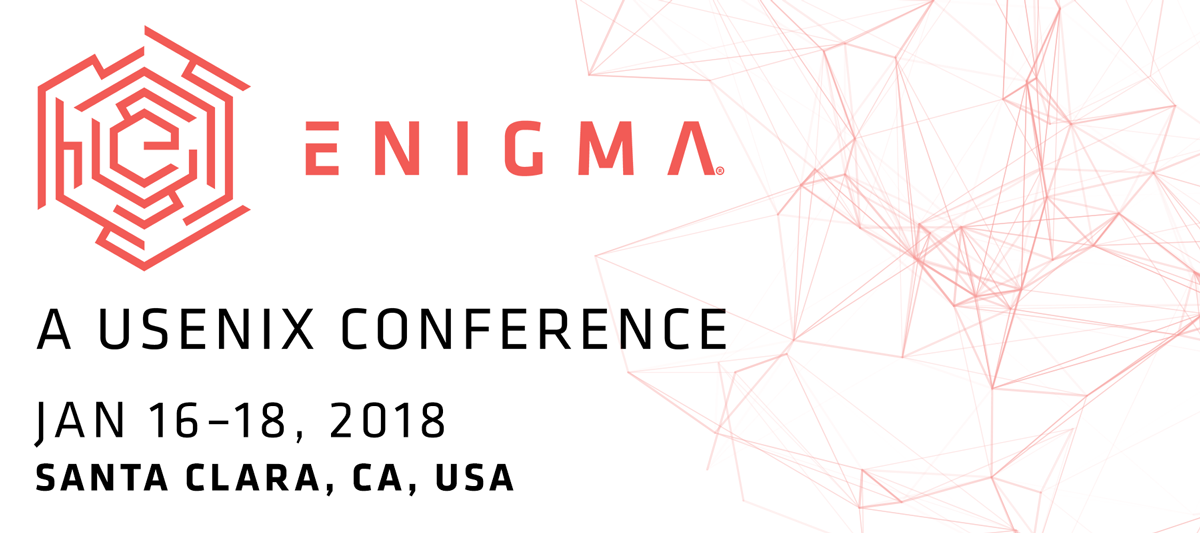 Enigma Conference Banner