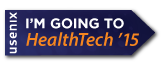 I'm going to HealthTech '15 button