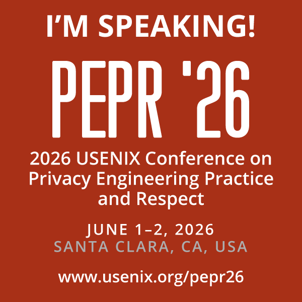I'm Speaking at PEPR '26 button