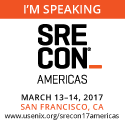 SREcon17 Americas I'm Speaking button