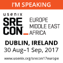 SREcon17 Americas I'm Speaking button