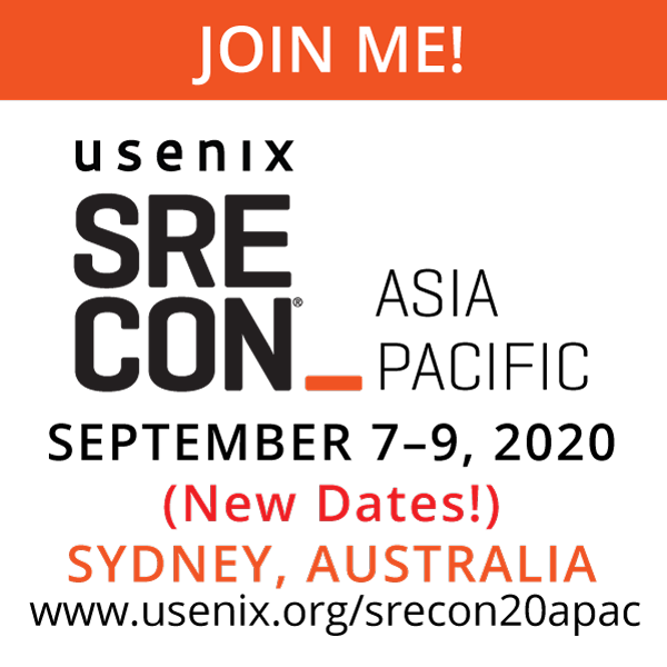 Join Me at SREcon20 Asia/Pacific button