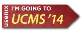 I'm going to UCMS '14 button