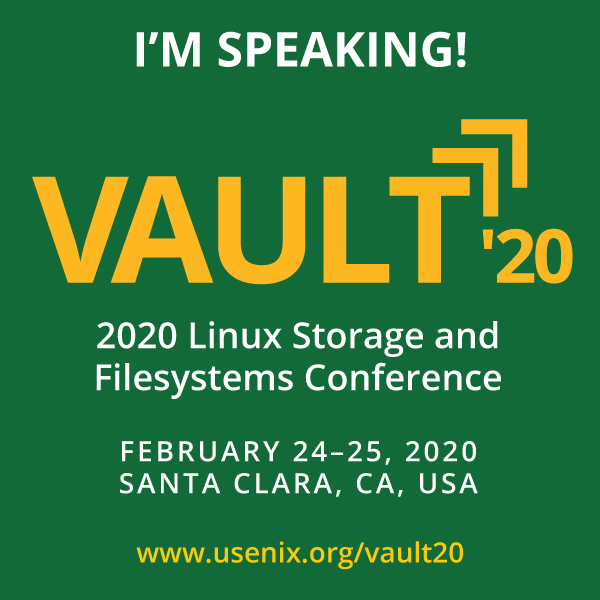 Vault '20 I'm Speaking button